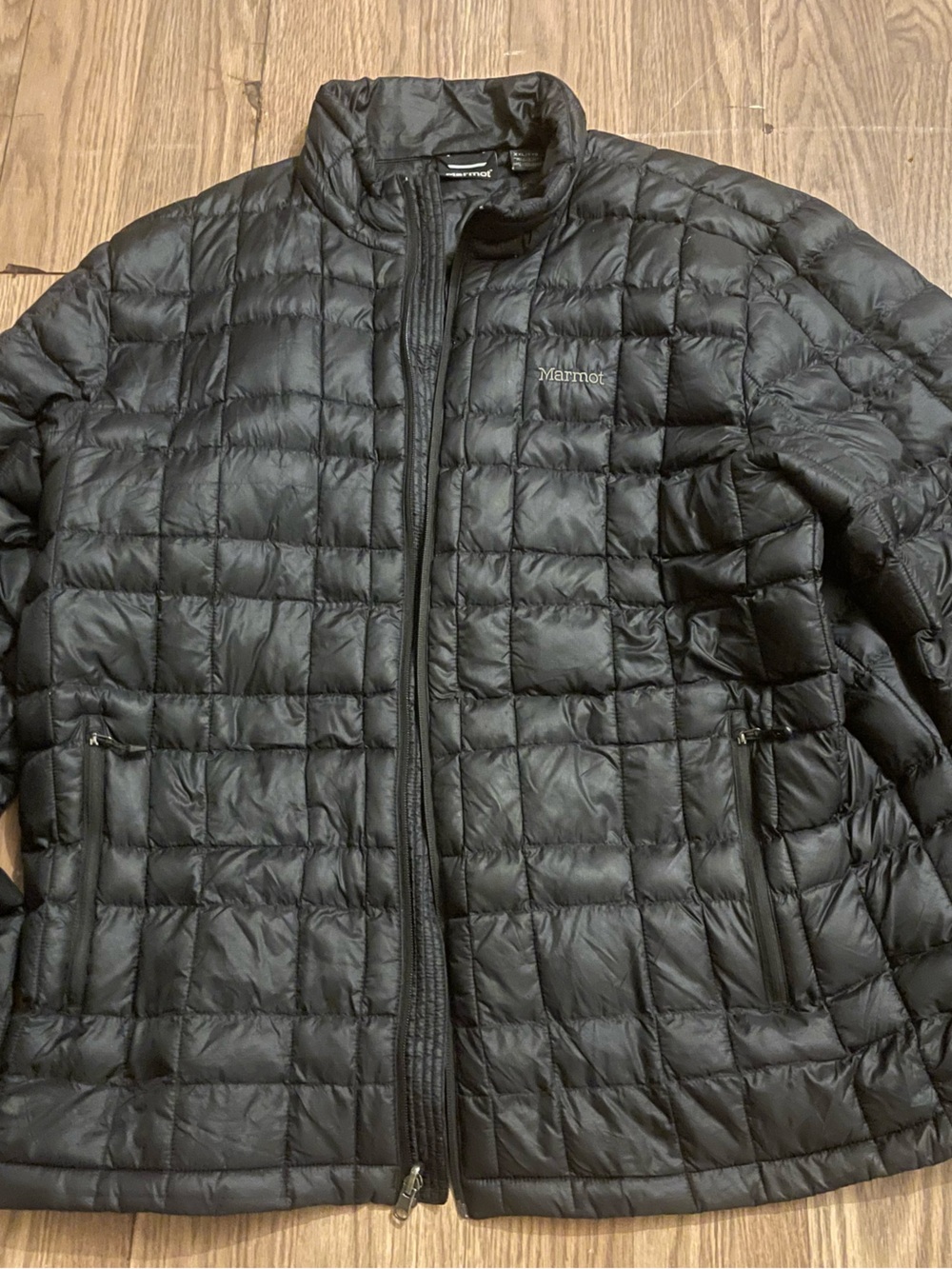 Marmot Black Quilted Insulated Jacket